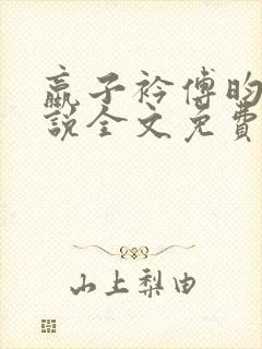 嬴子衿傅昀深小说全文免费阅读笔趣阁