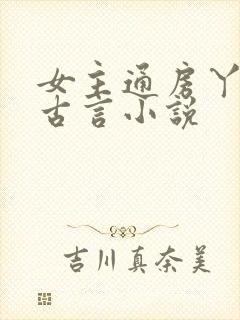 女主通房丫鬟的古言小说封面