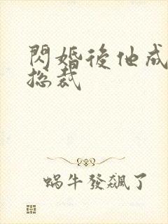 闪婚后他成宠妻总裁