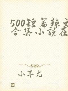 500短篇辣文合集小说在线阅读