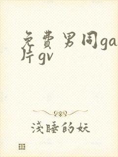 免费男同gay片gv