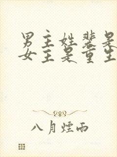 男主姓裴是首辅女主是重生的古言