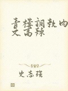 青楼调教肉hh文高辣
