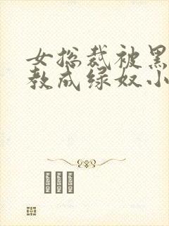 女总裁被黑人调教成绿奴小说