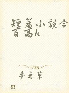 短篇小说合集五百高h