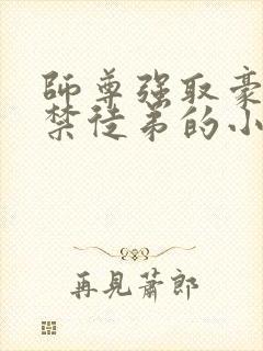 师尊强取豪夺囚禁徒弟的小说