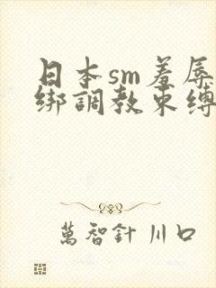 日本sm羞辱捆绑调教束缚
