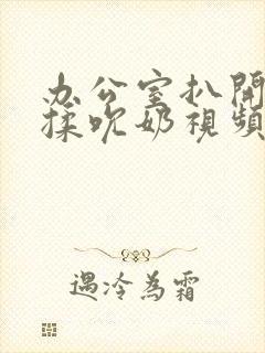 办公室扒开奶罩揉吮奶视频