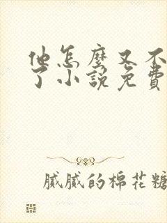 他怎么又不是人了小说免费阅读