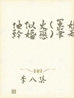 他似火(军婚高干婚恋)笔趣阁完整版