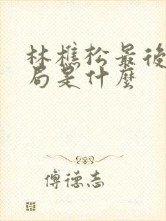 林樵松最后的结局是什么封面