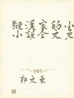 糙汉家的小娇夫小说全文免费阅读