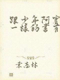 跟少年阿宾钰慧一样的书有哪些