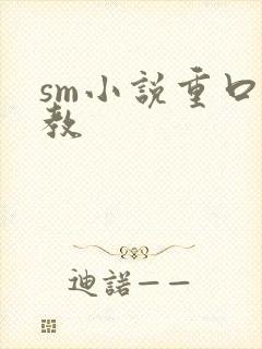 sm小说重口调教