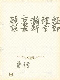 顾京瀚程轻轻小说最新章节免费阅读