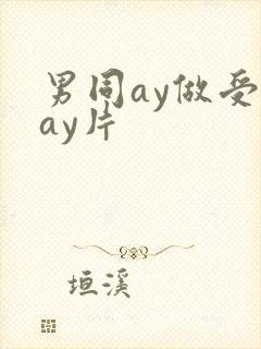 男同ay做受gay片