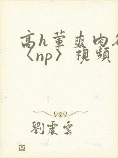 高h荤爽肉欲文〈np〉视频封面