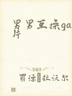 男男互操gay片封面