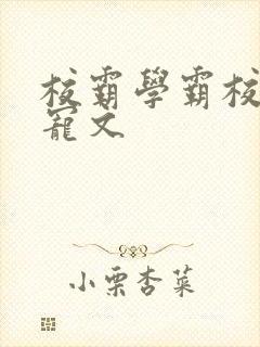 校霸学霸校园甜宠文封面