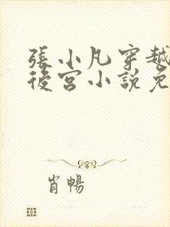 张小凡穿越大楚后宫小说免费阅读