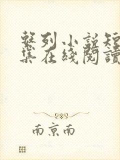 系列小说短篇全集在线阅读