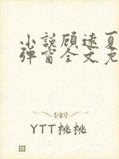 小说顾远夏婉无弹窗全文免费阅读