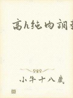 高h纯肉调教文