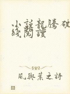 小说龙腾破世在线阅读封面