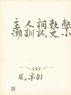 主人调教憋尿高潮训诫文小说