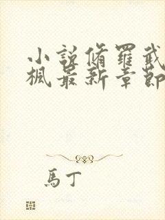 小说修罗武神楚枫最新章节阅续