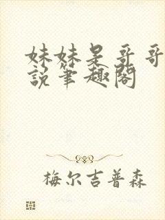 妹妹是哥哥的小说笔趣阁封面