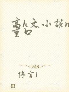 高h文小说np重口