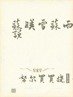苏映雪苏雨柔小说