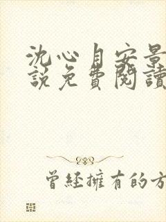 沈心月安景川小说免费阅读最新章节