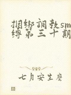 捆绑调教sm束缚第三十期