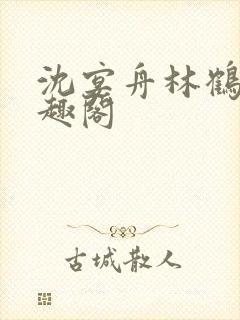 沈宴舟林鹤眠笔趣阁