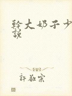 干大奶子少妇小说