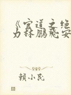 《官道之绝对权力林鹏飞安江》阅读全文