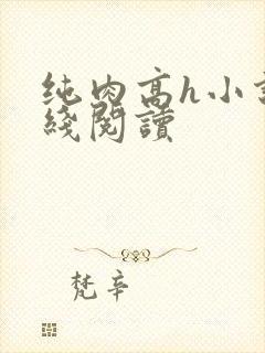 纯肉高h小说在线阅读