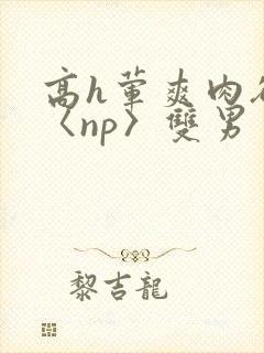 高h荤爽肉欲文〈np〉双男