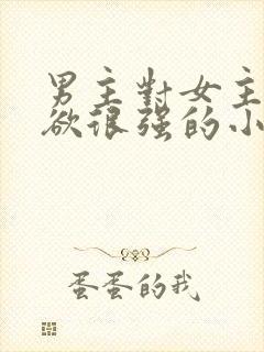 男主对女主占有欲很强的小说