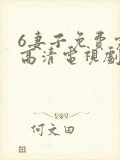 6妻子免费完整高清电视剧在线看封面