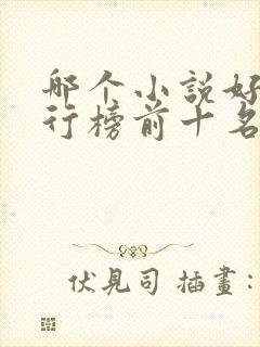 哪个小说好看排行榜前十名