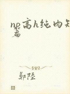 np高h纯肉短篇封面