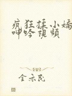 疯狂揉小娇喘声呻吟视频封面