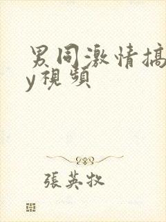 男同激情搞gay视频