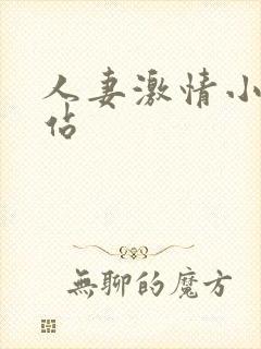 人妻激情小说网站