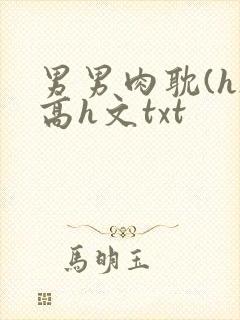 男男肉耽(h)高h文txt