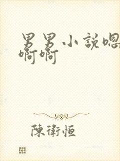 男男小说嗯嗯啊啊啊封面