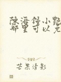 陈海钟小艳小说哪里可以免费看
